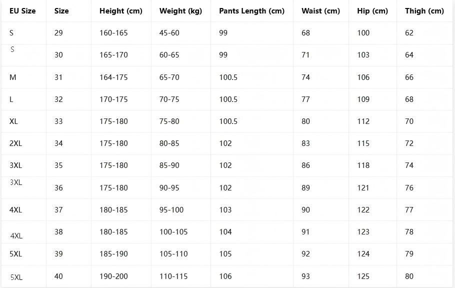 Comfortable cargo pants with great storage capacity