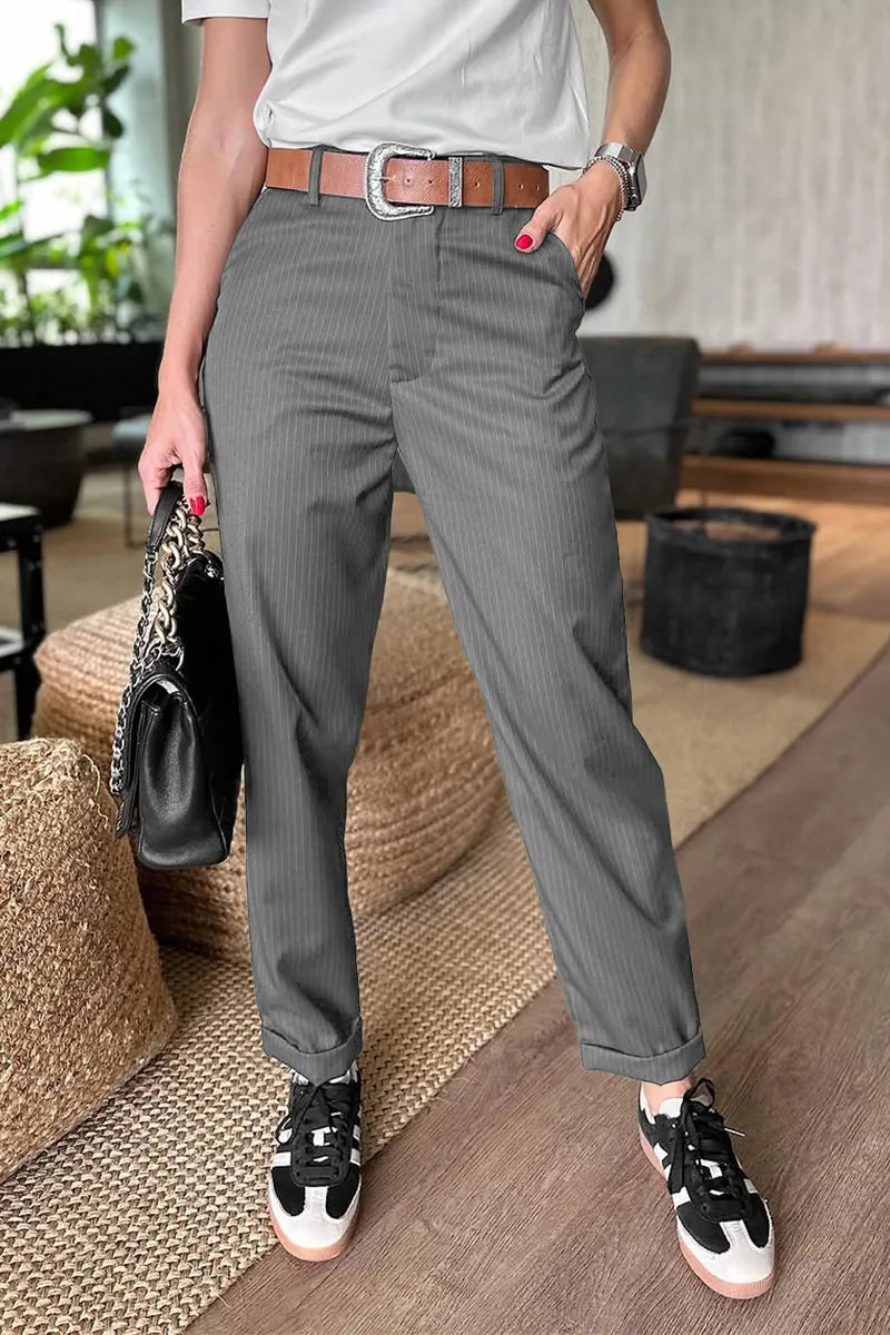 Mathilda | Slimming Straight-Leg Comfort Pants