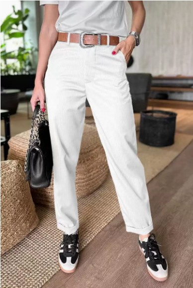 Mathilda | Slimming Straight-Leg Comfort Pants