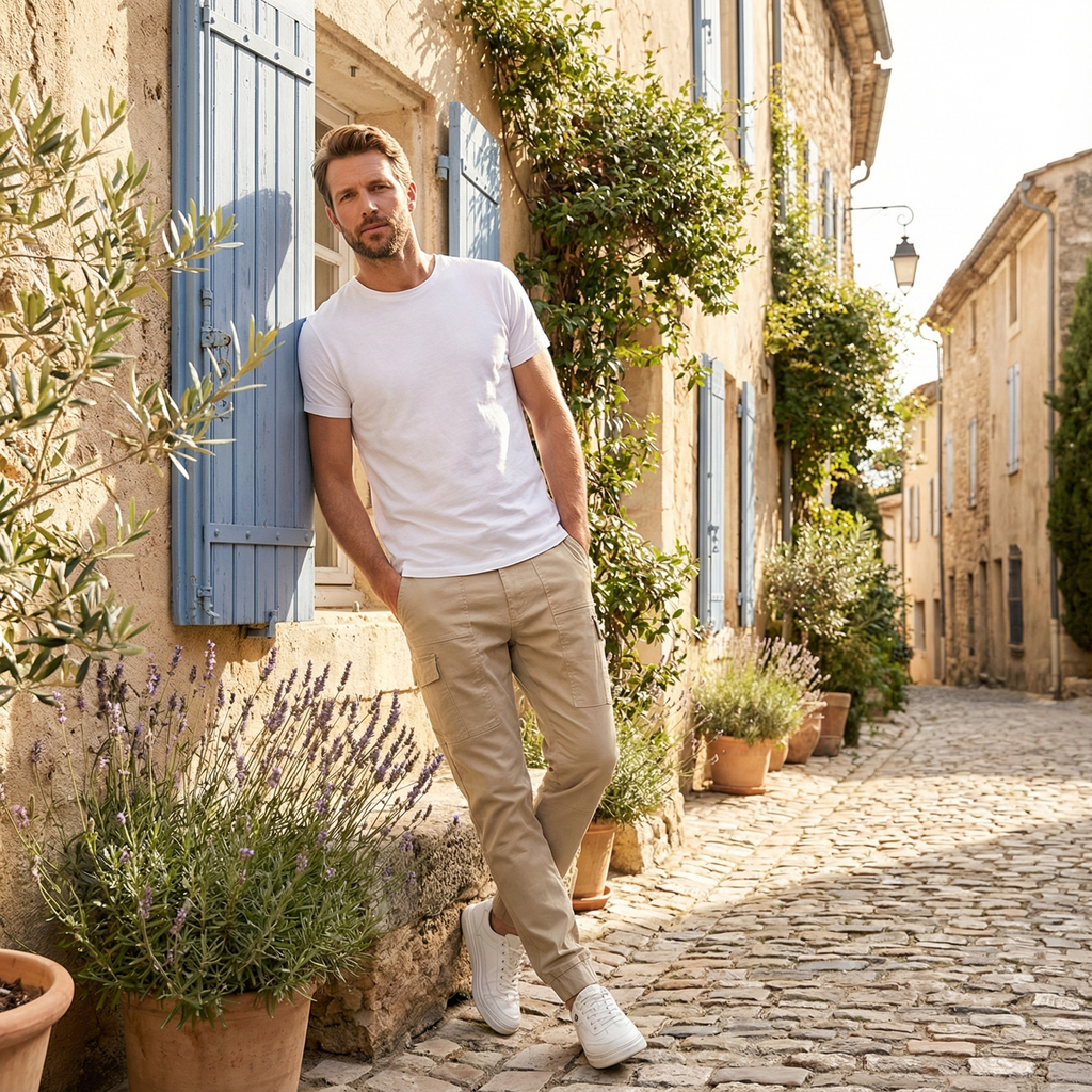 Comfortable cargo pants with great storage capacity